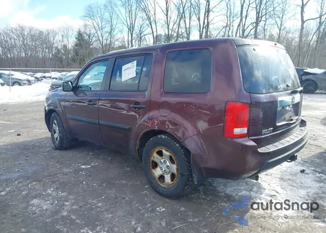 2011 Honda Pilot Lx z USA, uszkodzony, nr VIN 5FNYF4H25BB040531